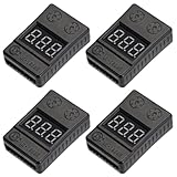 Lo que obtienes: 4pcs LiPo Battery Checker