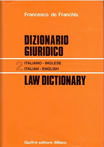 Dizionario giuridico: Vol. 2
