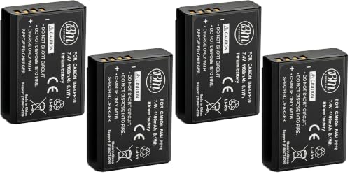 Image of BM Premium 4-Pack of LP-E10 Batteries