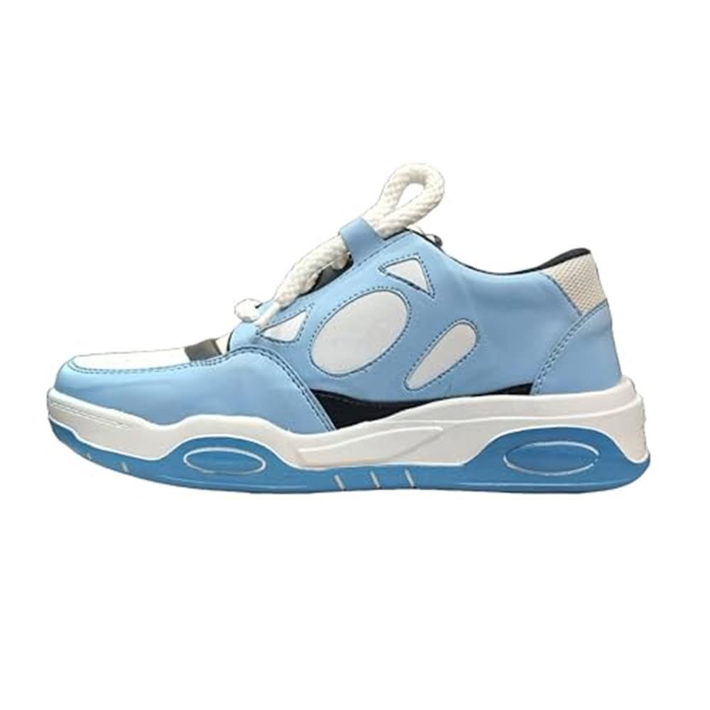 MHB TRENDS Chunky Sneakers for Mens | Casual Shoes for Boys | Slip-Resistant Premium Footwear (Blue, Size 7) (B0CZT1482W) Amazon Price History, Amazon Price Tracker