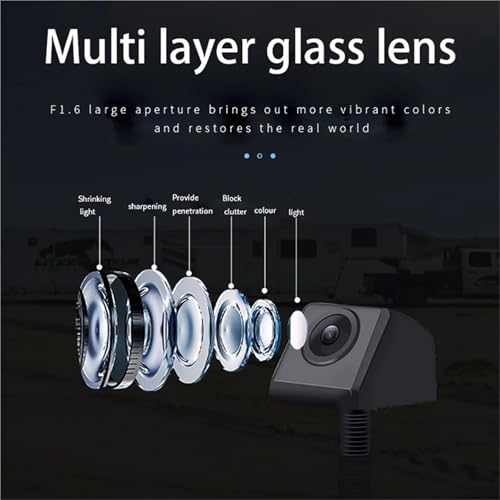 Caméra de recul E46 E90 AHD 1080p grand angle pour coffre BMW