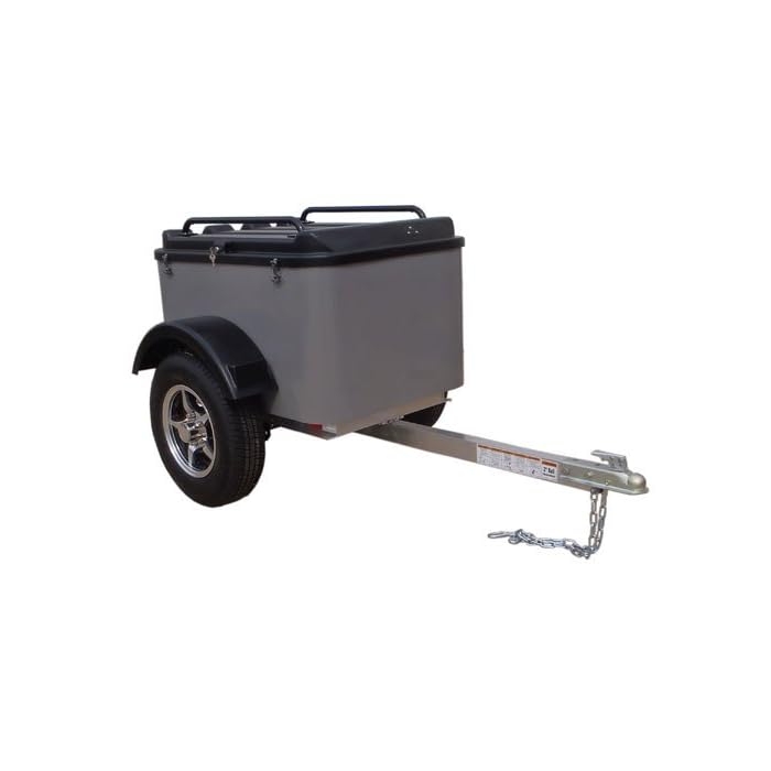 Buy Hybrid Trailer Co Vacationer Enclosed Cargo Trailer 990 Lbs Gross 30 Cu Ft Pewter Online At Desertcart Uae