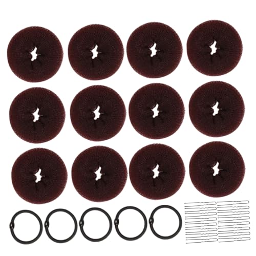 UKCOCO Peinados Bun Herramienta para Crear Moños con Donut Accesorio Ligero y Duradero para Mujeres y Niñas para Diario Bodas y Fiestas