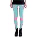 Produktbild cosey - Bedruckte Bunte Leggins (Einheitsgröße) Verschiedene Leggings Designs, Flamingo Punkte, Einheitsgröße