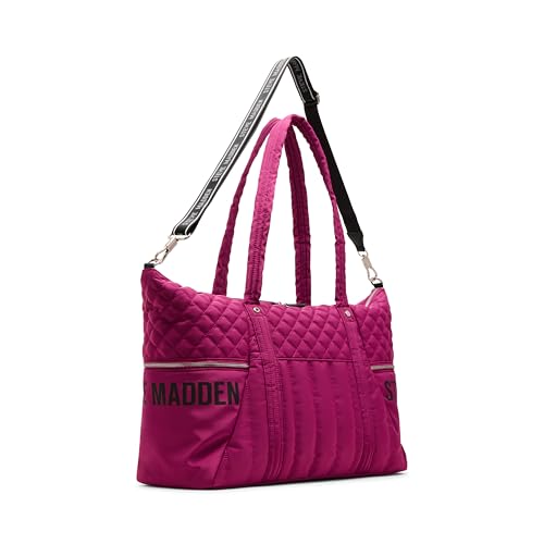 Image of Steve Madden Women's Steve Madden Bwythe Nylon Quilted Overnighter