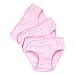 Brix Kids Toddler and Girls Super Soft Turkish Cotton Pink Pointelle Panties. 3 pk