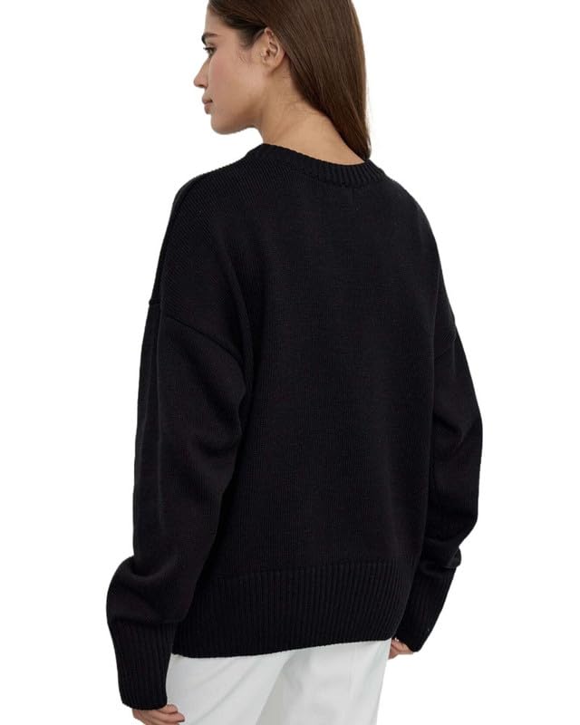 Image of Women's Cute Crewneck Extra Soft Sweater Pullover Tops Sweaters