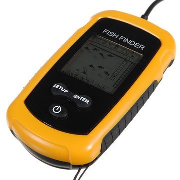 3NH® Sonar Sensor Fish Finder Alarm Beam Transducer 100M Lcd Portable-image-19