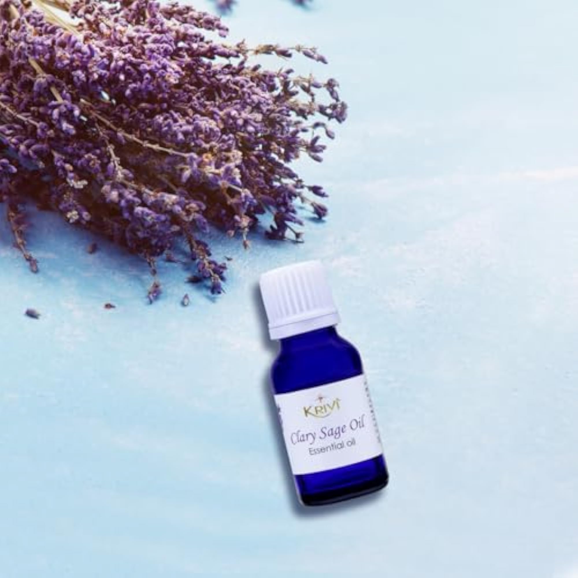 Krivi 100% Pure Clary Sage Essential Oil 15ml