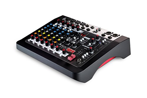 Image of Allen & Heath ZEDi-10FX - Compact Hybrid Audio Mixer /4x4 USB Interface with 61 Studio Quality FX (AH-ZEDi-10FX),Black | 10-Channel Compact Mixer with Gs Preamps, 4x4 24-Bit /96khz USB, Global 48V Phantom, And 61 Fx Presets