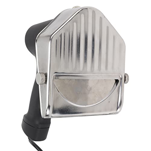 Fockety Cuchillo Eléctrico Shawarma Doner Kebab, 80W Profesional de Acero Inoxidable Comercial Turco Kebab Slicers, Ajuste de Espesor Cuchillo Shawarma para Cortar Shawarma Doner Kebab