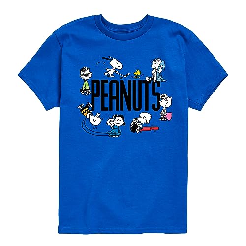 HYBRID APPAREL - Peanuts - Group - Toddler & Youth Short Sleeve Graphic T-Shirt