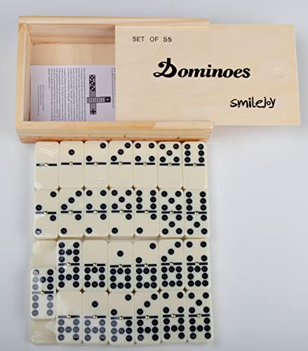 Set de Dominó Clásico para Adultos con Caja de Madera miniatura 6
