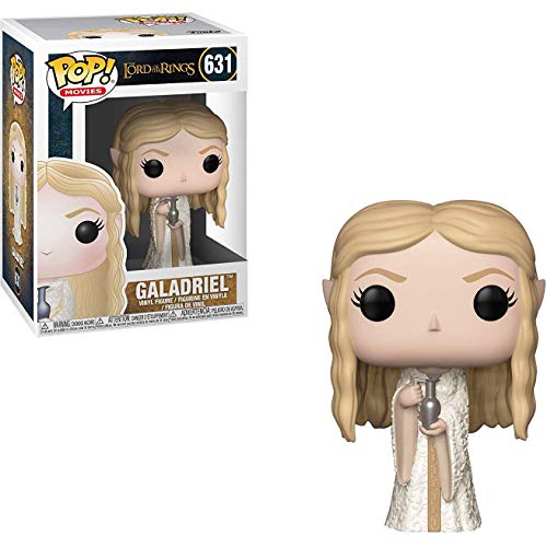 Funko Galadriel: Lord of The Rings x POP! Movies Vinyl Figure & 1 POP! Compatible PET Plastic Graphical Protector Bundle [#631 / 33253 - B]