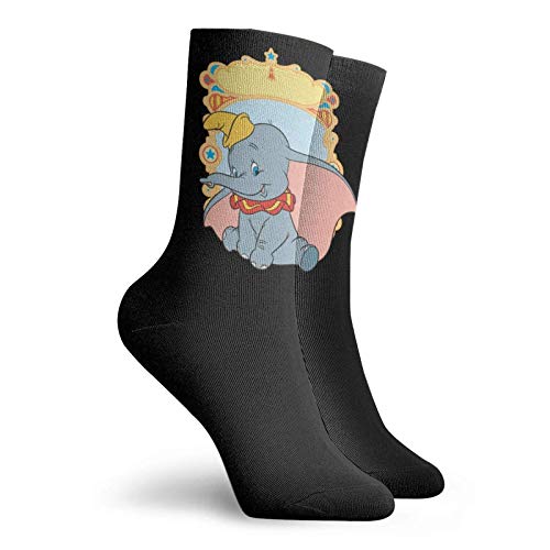 XCNGG Calcetines calcetines de becerro calcetines deportivos medias medianas Dum-Bo Adult Soft...