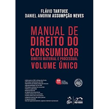Capa do livro Manual de Direito do Consumidor - Direito Material e Processual - Volume Único