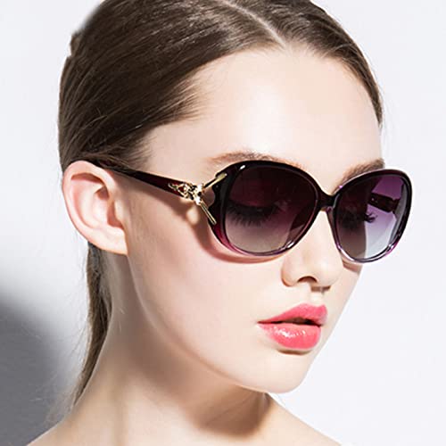 Image of New 2025 Lady luxury vintage Oval Sunglasses Women shades Elegant Goggles Female Sun Glasses oculos de sol feminino
