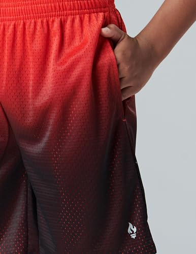 5 pack boys athletic shorts mesh basketball youth apparel kids sports active gear with pockets