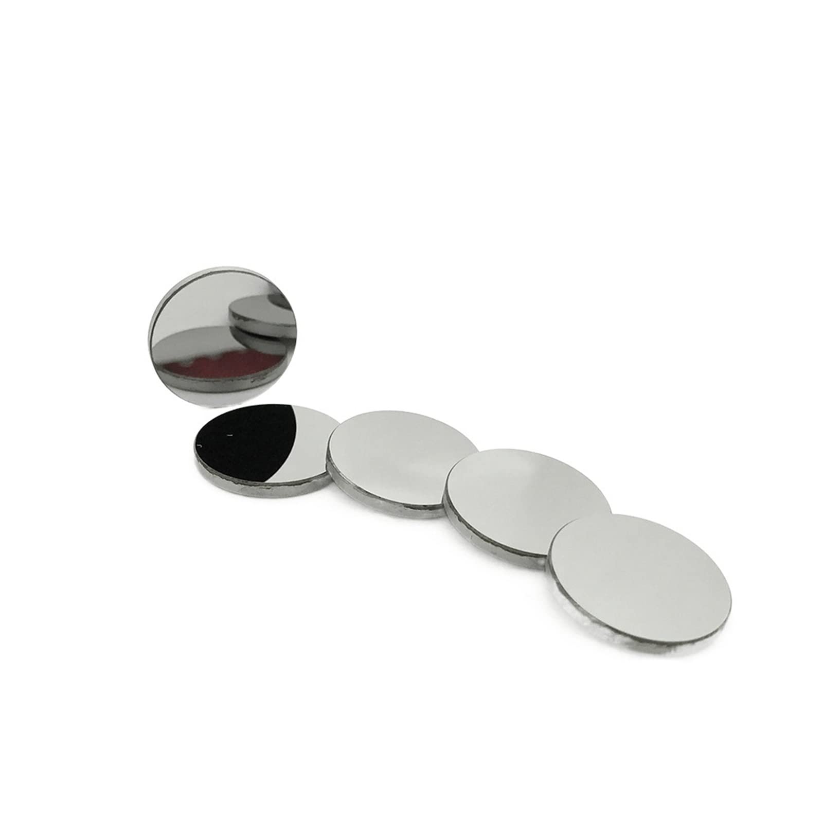Mo Reflector Mirror Dia19.05/20/25/30/38.1mm CO2 Laser Molybdenum Mirror for CO2 Laser Engraving Machine(25mm,3mm)