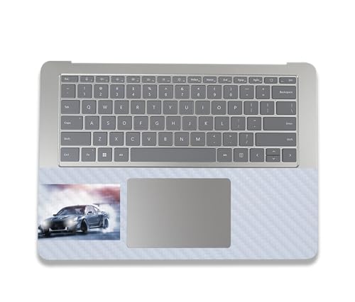 Image of MightySkins Carbon Fiber Skin Compatible with Microsoft Surface Laptop Studio 2 (2023) Full Wrap Kit - Drift | Protective, Durable Textured Carbon Fiber Finish | Easy to Apply | Made in The USA
