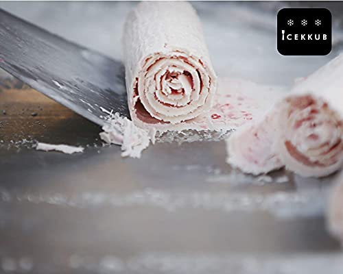 ICEKKUB - Eismaschine - Eiswürfelmaschine - Hausgemachtes Eis in Minutenschnelle - 2 Spatel inklusive – Bild 3