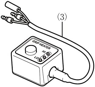 Amazon ホンダ純正 補修や交換用に グリップヒーター用補修部品 スイッチのみ Ledインジケーター部分 08t50 Ewa 001jの補修 交換用に Honda ホットグリップ グリップヒーター 車 バイク