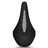 BUCKLOS R-Leis S8000 3D Printed Bike Saddle Road Bike Mountain Bike Seat Cushion，Full Carbon Fiber Mountain Bike Bicycle Saddle - Support Road MTB BMX and Gravel Bike