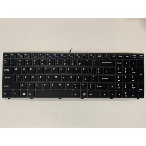 Clavier PC portable pour Clevo N250WU N250BU disposition US