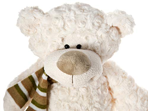 Mousehouse Gifts Weiß 34cm Teddybär Kuschelbär sehr weich für Jungen und Mädchen