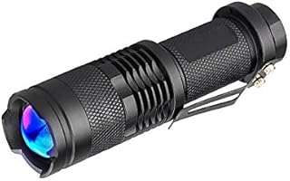 WESLITE 365nm UV Light Torch, LED Black Light Zoomable 5W UV Flashlight Ultraviolet Torches for Money Detector Document Verification Hunting Scorpions Rock Art Photography