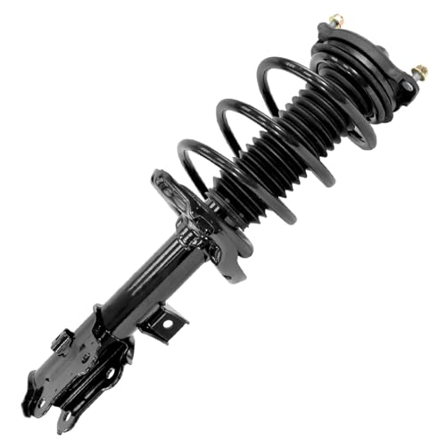 Image of Detroit Axle - 4pc FWD Front Struts Kit for 2016-2018 Hyundai Tucson 2017-2020 Kia Sportage, Driver and Passenger Side 2 Struts with Coil Springs 2 Lower Control Arms with Ball Joints Replacement