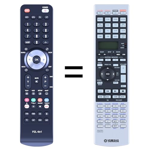 Télécommande RAV389 pour Yamaha RX-Z7 : l'exigence d'un contrôle fluide pour ampli home cinéma