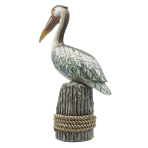 Estatua de Pelícano de Resina de 14 pulgadas miniatura 4