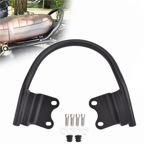 Poignées de maintien Triumph Twin900 pour sécuriser le passager et fixer un sac