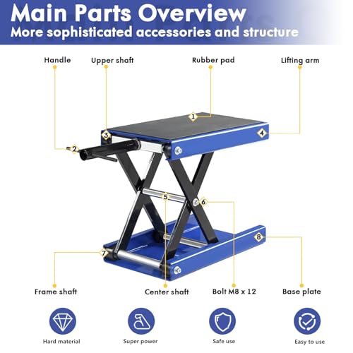 SUNROAD Motorcycle Scissor Lift Jack