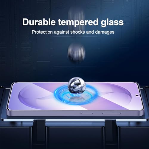 Image of NEW'C 3 Pack Designed for Samsung Galaxy S26 Screen Protector, Tempered Glass,Case Friendly Scratch-proof, Bubble Free, Ultra Resistant