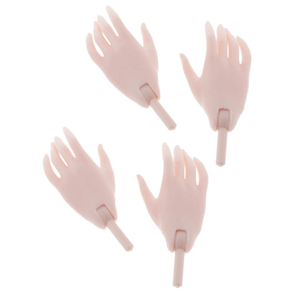 CALANDIS™ 2Pairs of 1/4 BJD Articulated Hands for BJD Dollfie DOD MSD 43cm Dolls Pink | Full Size, SD | Dollfie & BJDs | by Brand, Company, Character | Dolls-image-28