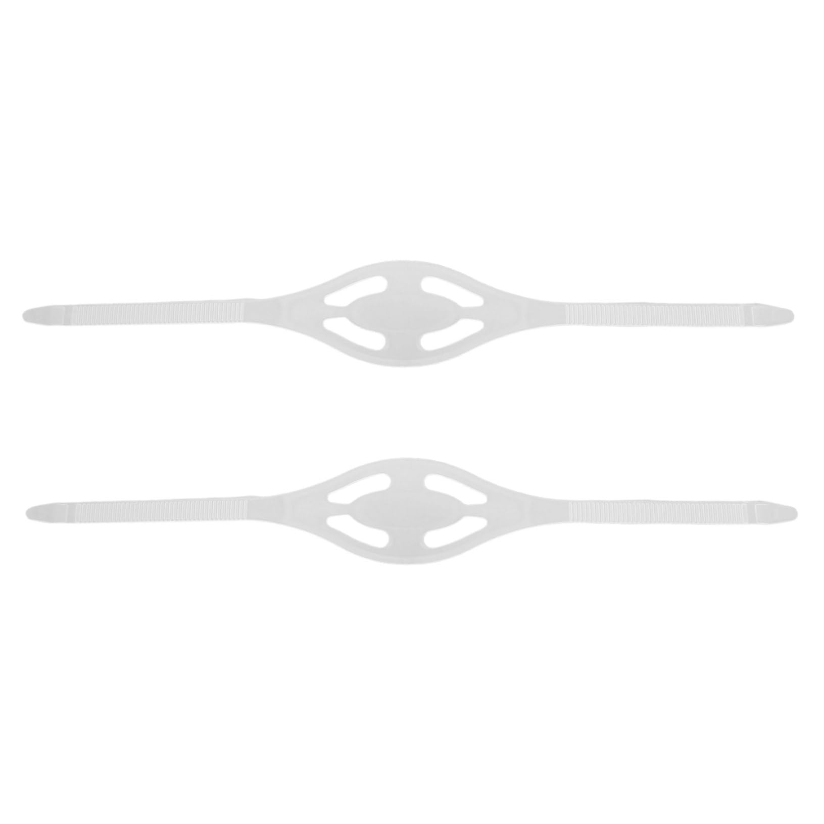 HANABASS Silicone Diving Goggles Strap Replacement Band for Scuba Mask Comfortable Elastic Swim Glasses Strap Transparent