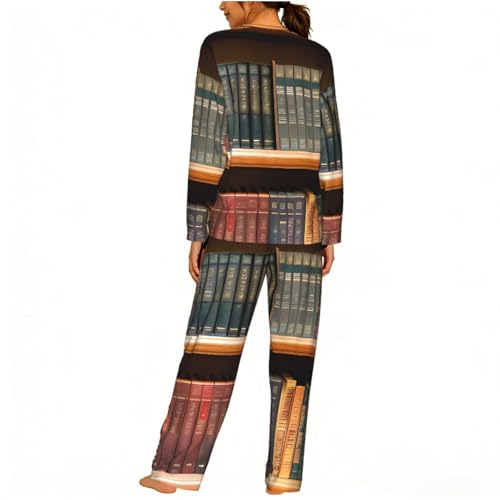 Pyjama bibliothèque élastique anti serrage vêtement de nuit - 2