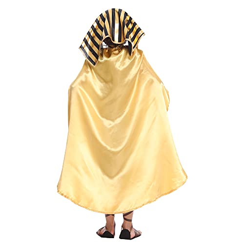 DSplay Boys Egyptian Pharaoh Costume Cosplay Kids Halloween