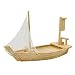 JapanBargain Wooden Sushi Boat Serving Tray 36-inch