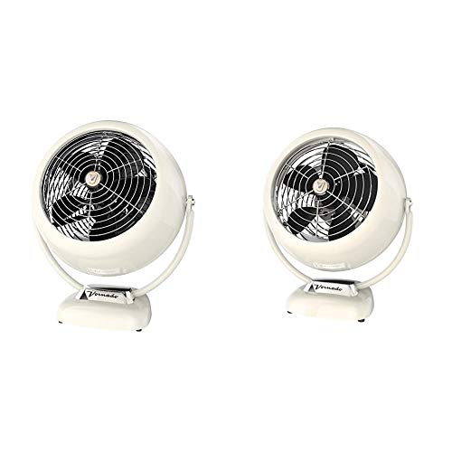 Vornado VFAN Sr. Vintage Air Circulator Fan, Vintage White & VFAN Vintage Air Circulator Fan, Vintage White