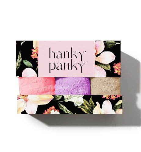 Image of hanky panky ORG THG 3PK PRNT BOX
