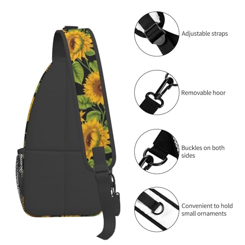 Mochila Urbana con Estampado de Girasol para Hombre y Mujer miniatura 5