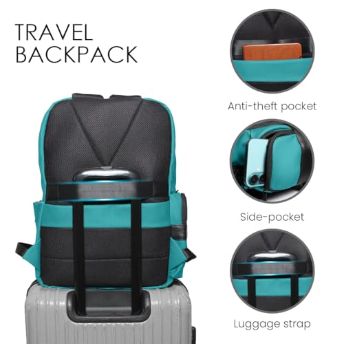 Image of Nordia Laptop Backpack - Sleek & Waterproof, Multi-Compartment Design, and Padded Straps for Work, School & Commute