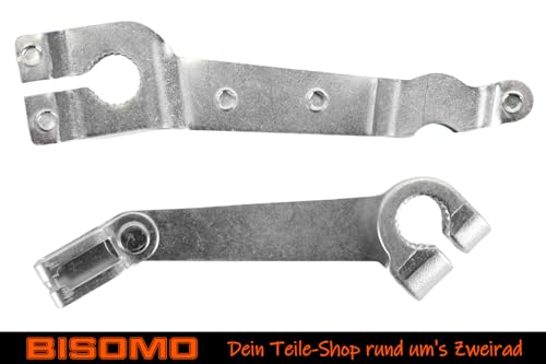 Bremshebel im Set für Bremsschild vorne und hinten für Simson S50, S50 Enduro, S51, S70, KR51/2 Schwalbe und SR50 Roller