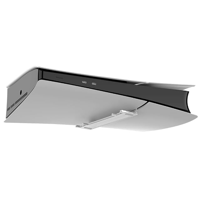 Horizontal Stand for P5 Slim Console Fixed Horizontal Standing Bracket Landscape Mounts for P5 Slim Game Accessories