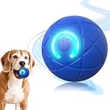 Interactive Dog Toys Dog Balls 2025 New Upgraded Activated Automatic Rolling Ball for Dogs, Shaky Ball Toy Rechargeable, Vibrating, Automatic Moving, Bouncing Perfect for Small-Medium-Large Dogs