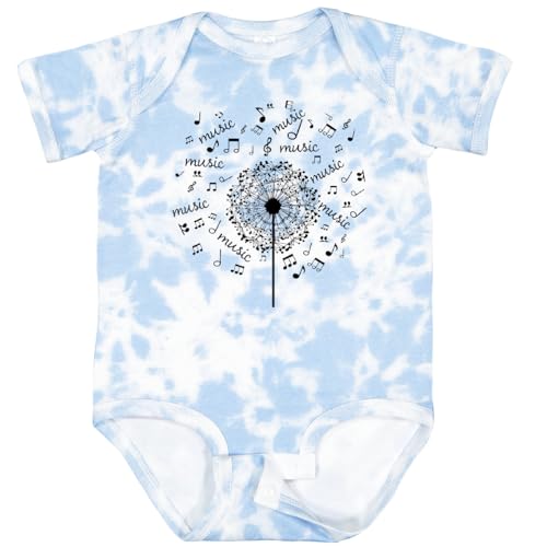 Image of inktastic Music Dandelion Musical Baby Bodysuit