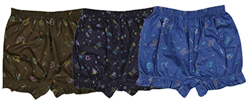 Image of Womens Cotton Printed Bloomers-Pack of 3(Colors May Vary)